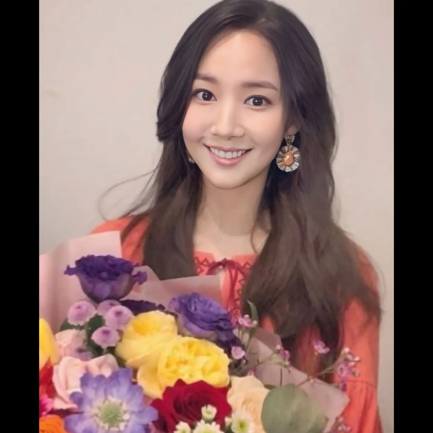A moment captured by a fan of Park Minyoung