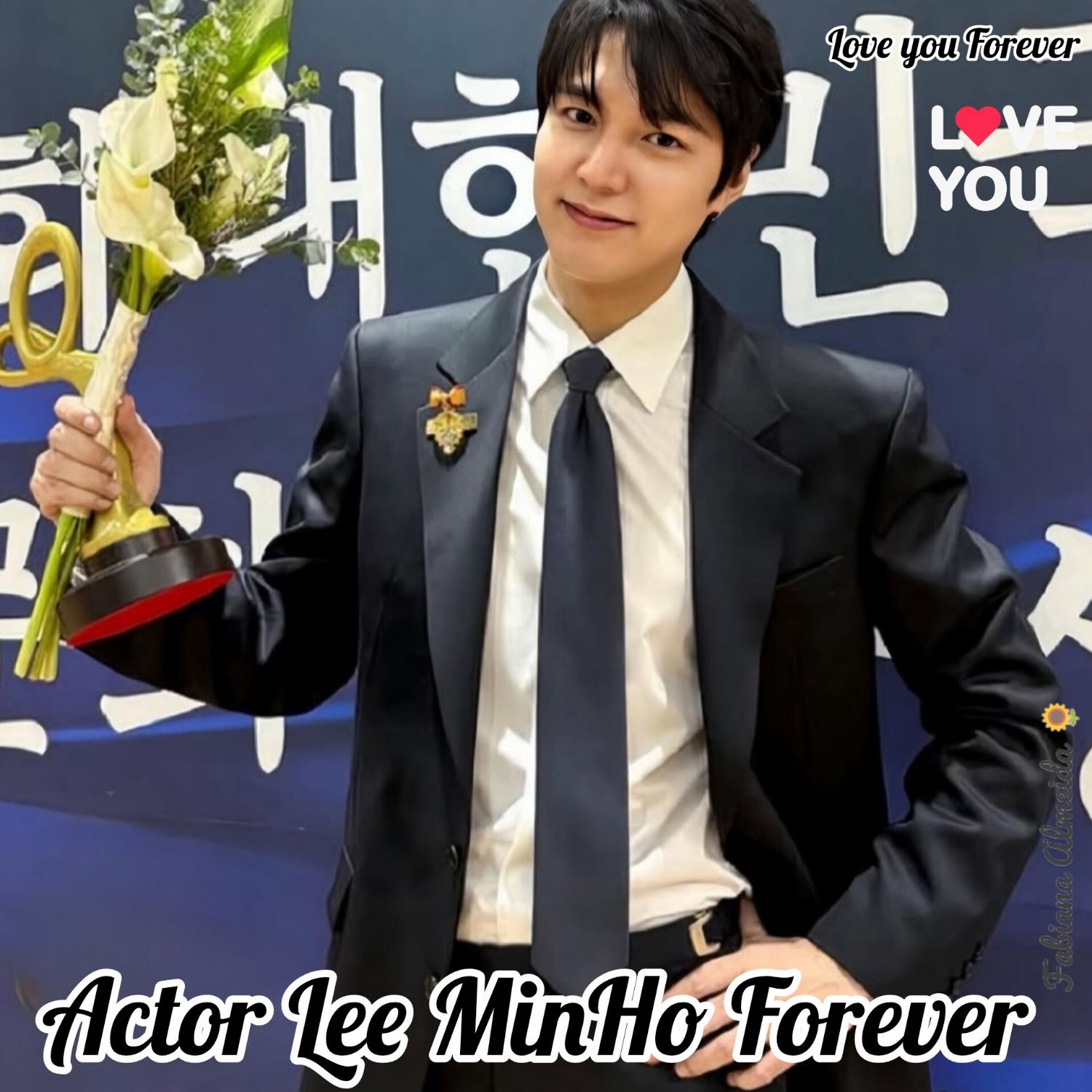 Recent activity shot of Lee Minho