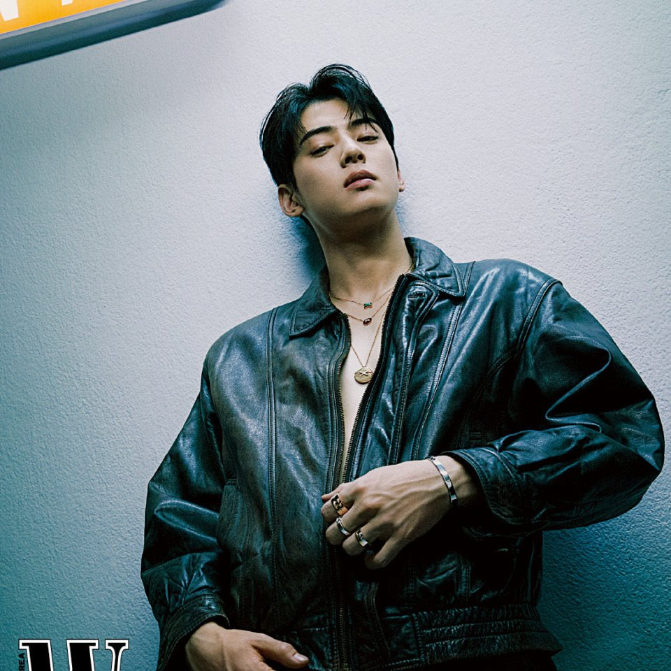 Behind-the-scenes cut of Cha Eunwoo