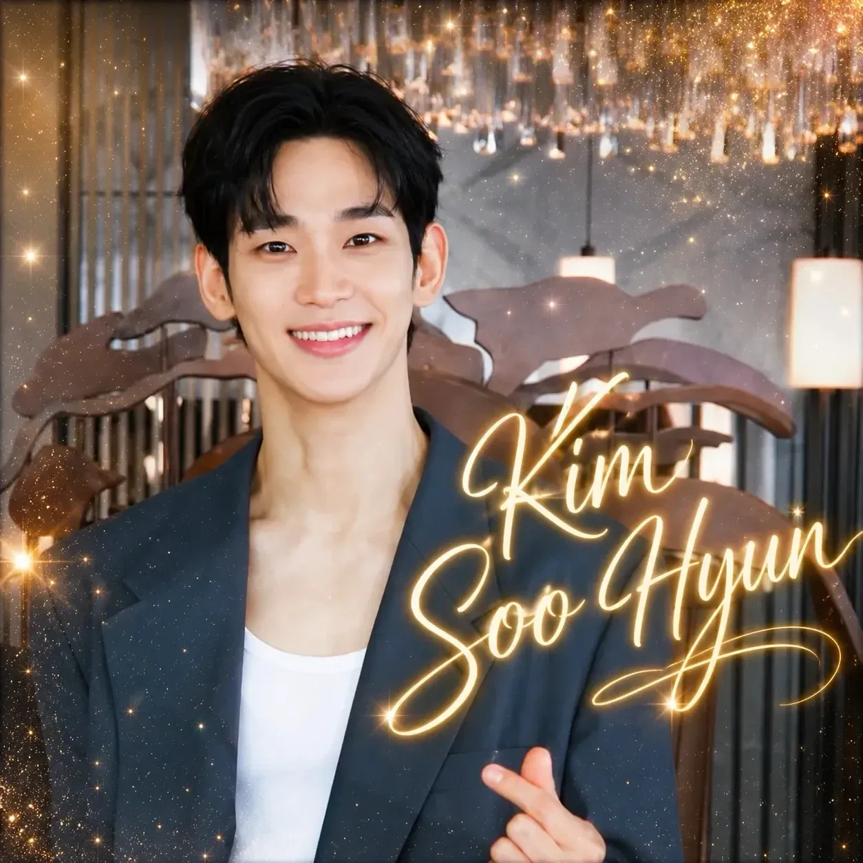 A moment captured by a fan of Kim Soohyun
