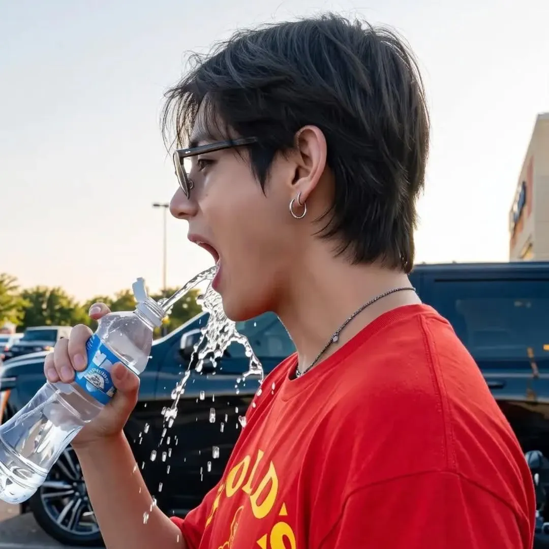 Behind-the-scenes cut of Kim Taehyung (V)