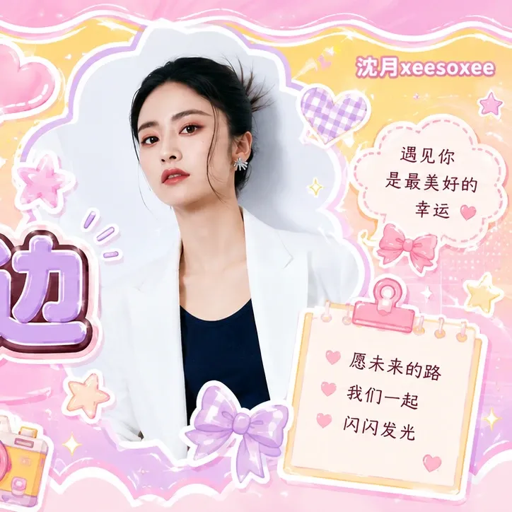 Recent activity shot of Shen Yue
