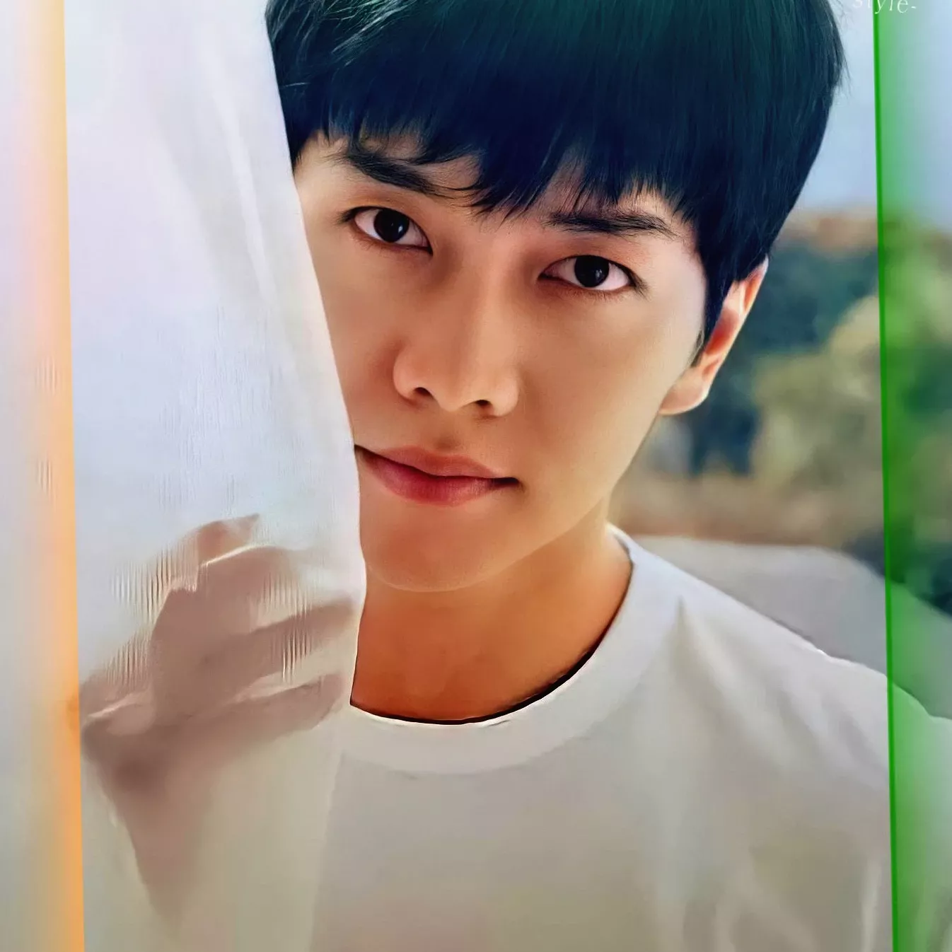A moment captured by a fan of Lee Seunggi