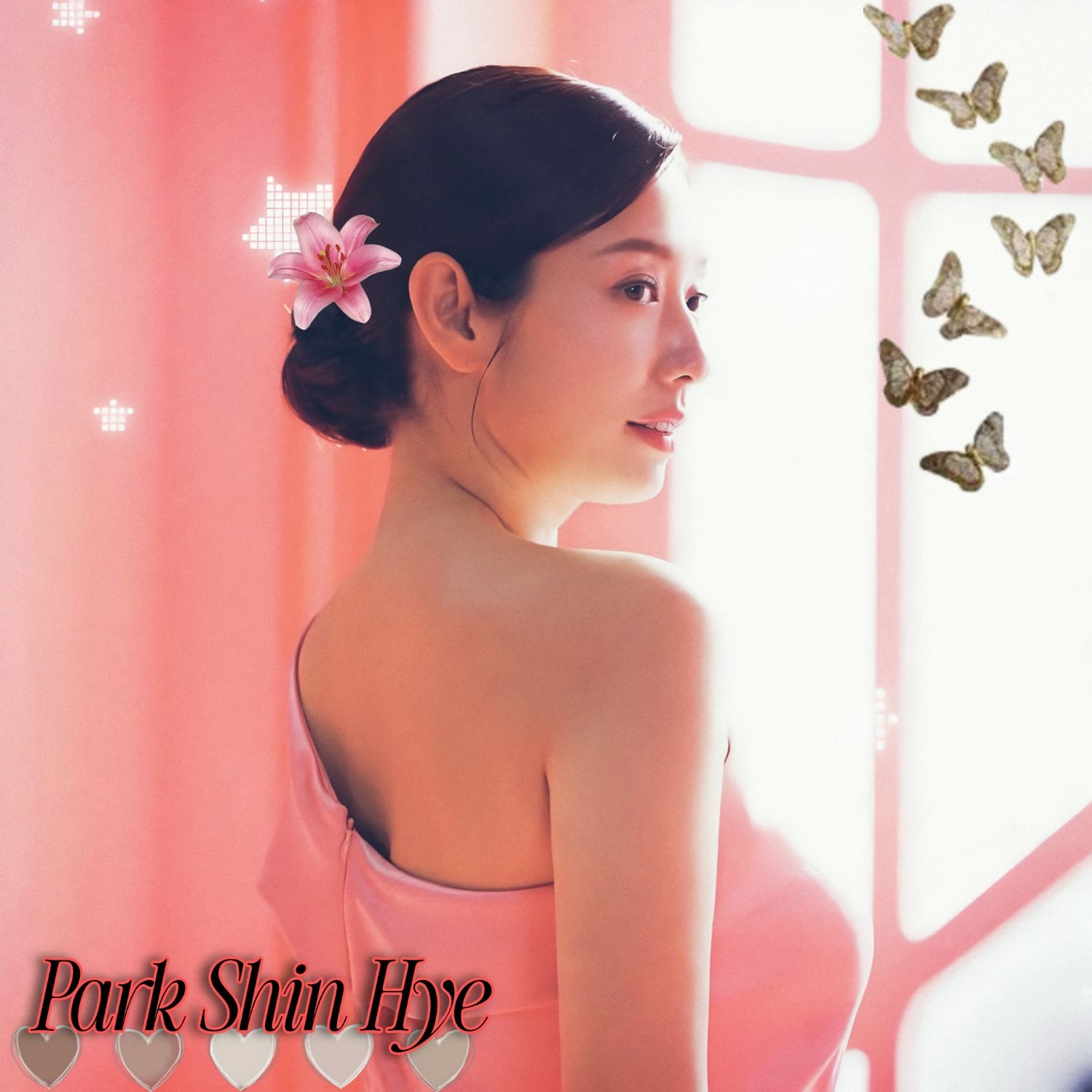 A moment captured by a fan of Park Shinhye