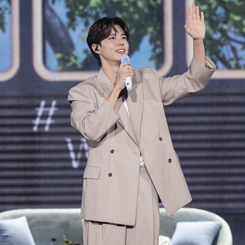 ファンが撮影したパク・ボゴムの瞬間