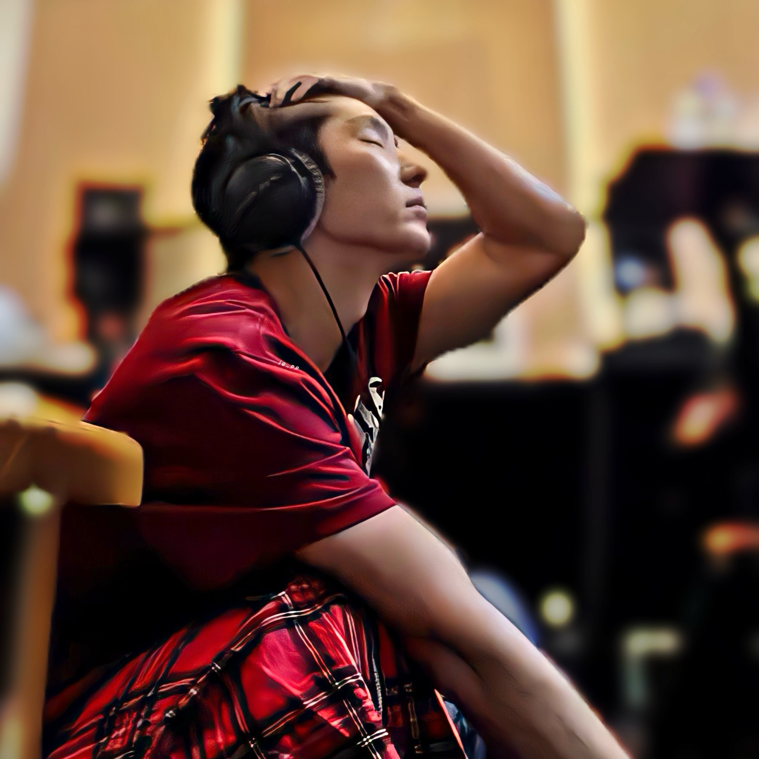 A moment captured by a fan of Lee Joongi