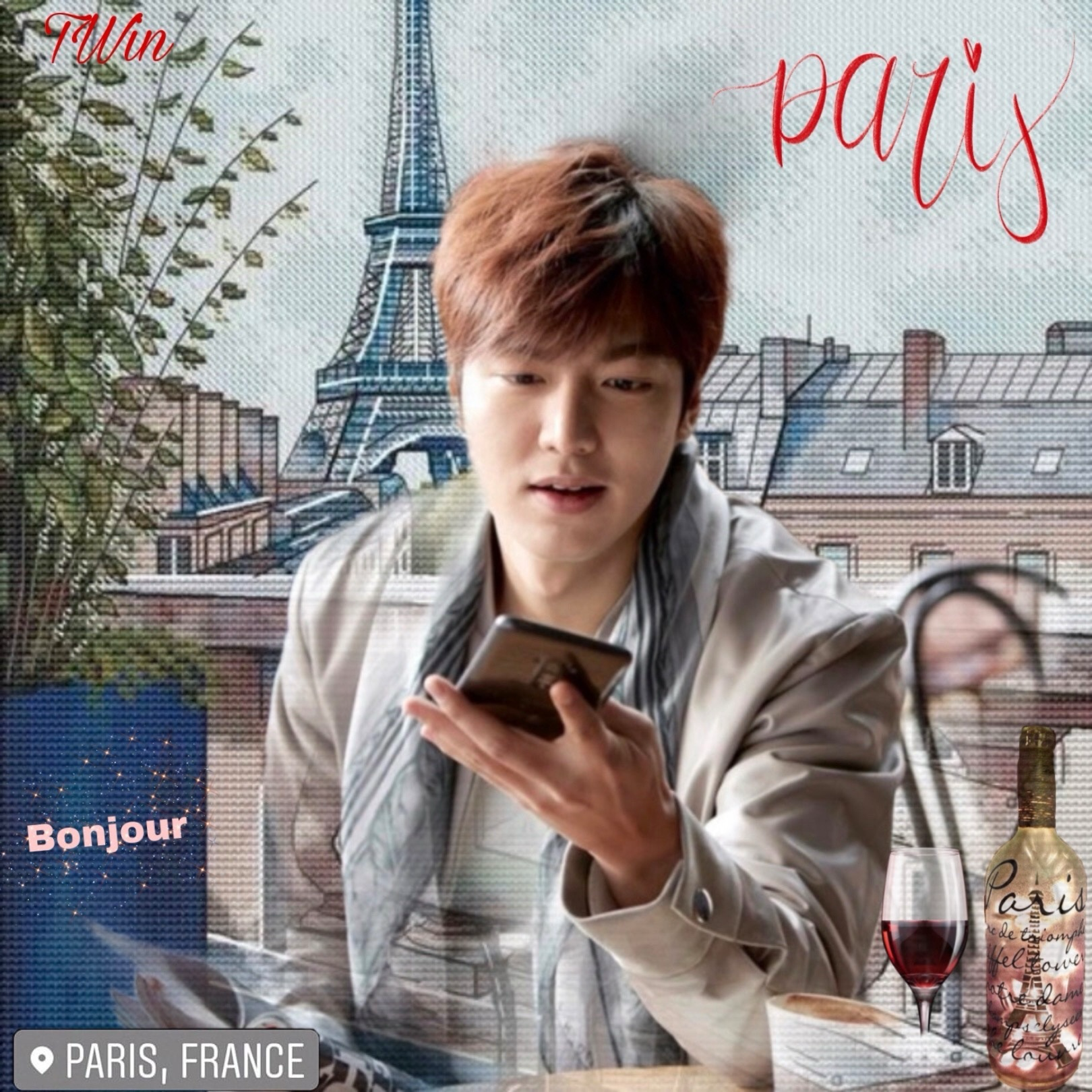 A moment captured by a fan of Lee Minho