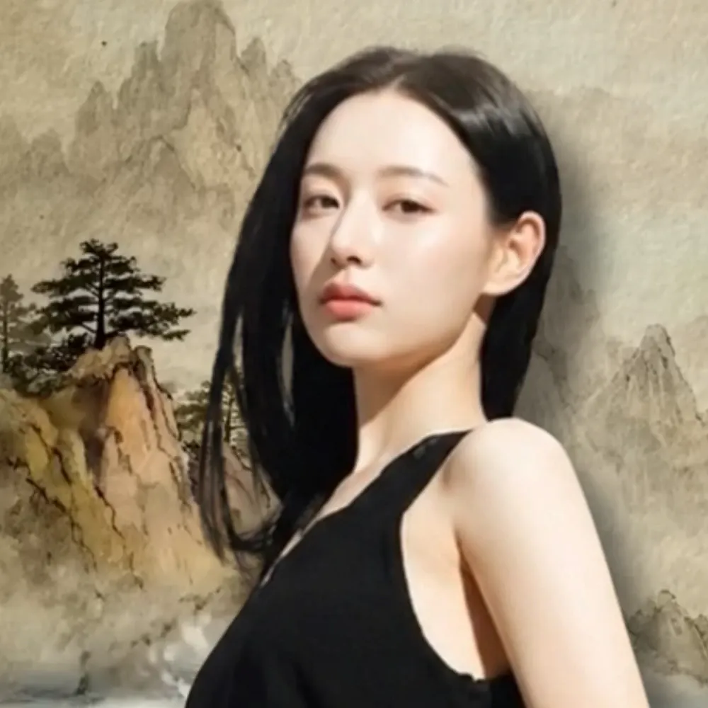 Behind-the-scenes cut of Kim Jiwon