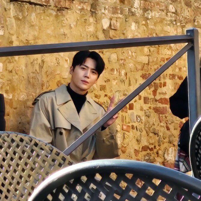 A moment captured by a fan of Kim Seonho