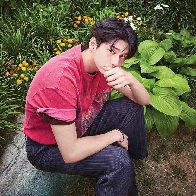 Recent activity shot of Ong Seongwu
