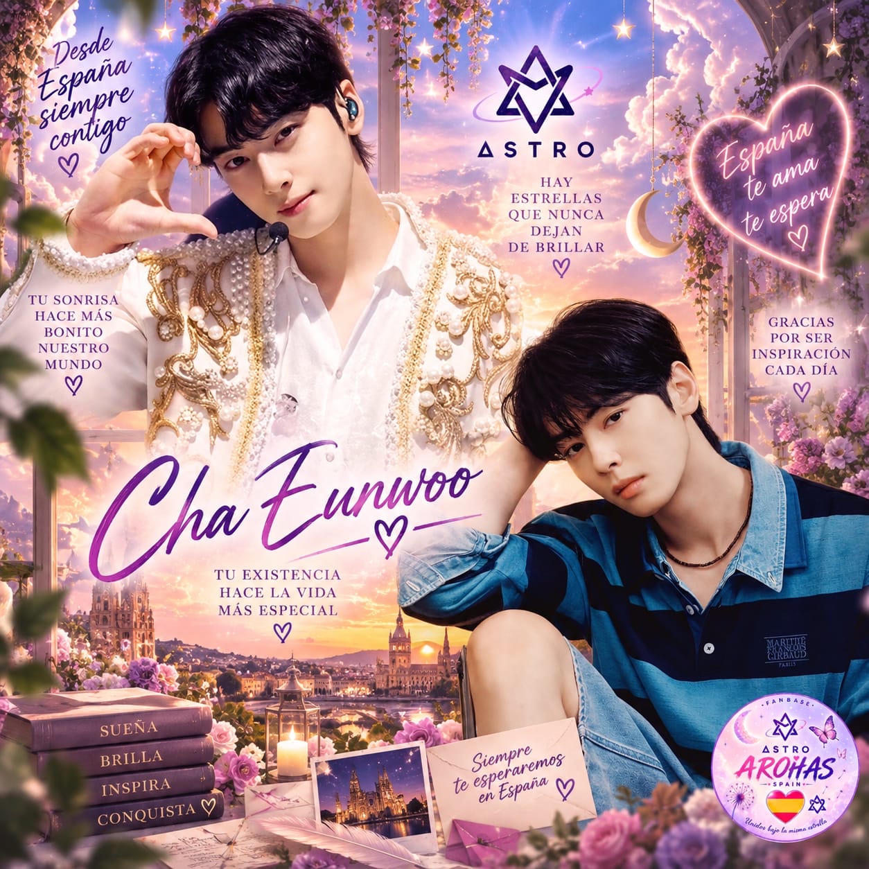 A moment captured by a fan of Cha Eunwoo