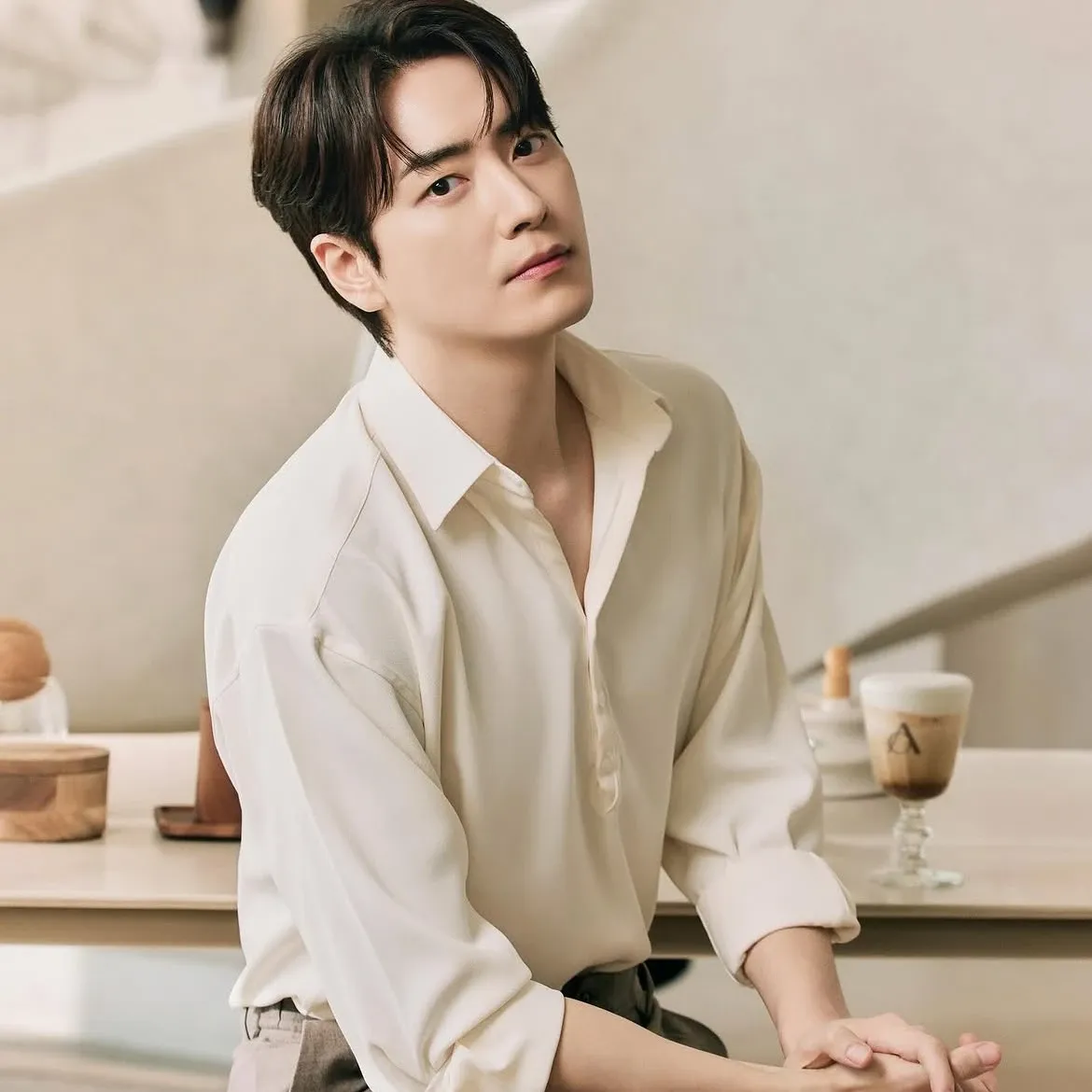 A moment captured by a fan of Lee Joonhyuk