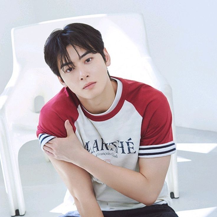 A moment captured by a fan of Cha Eunwoo