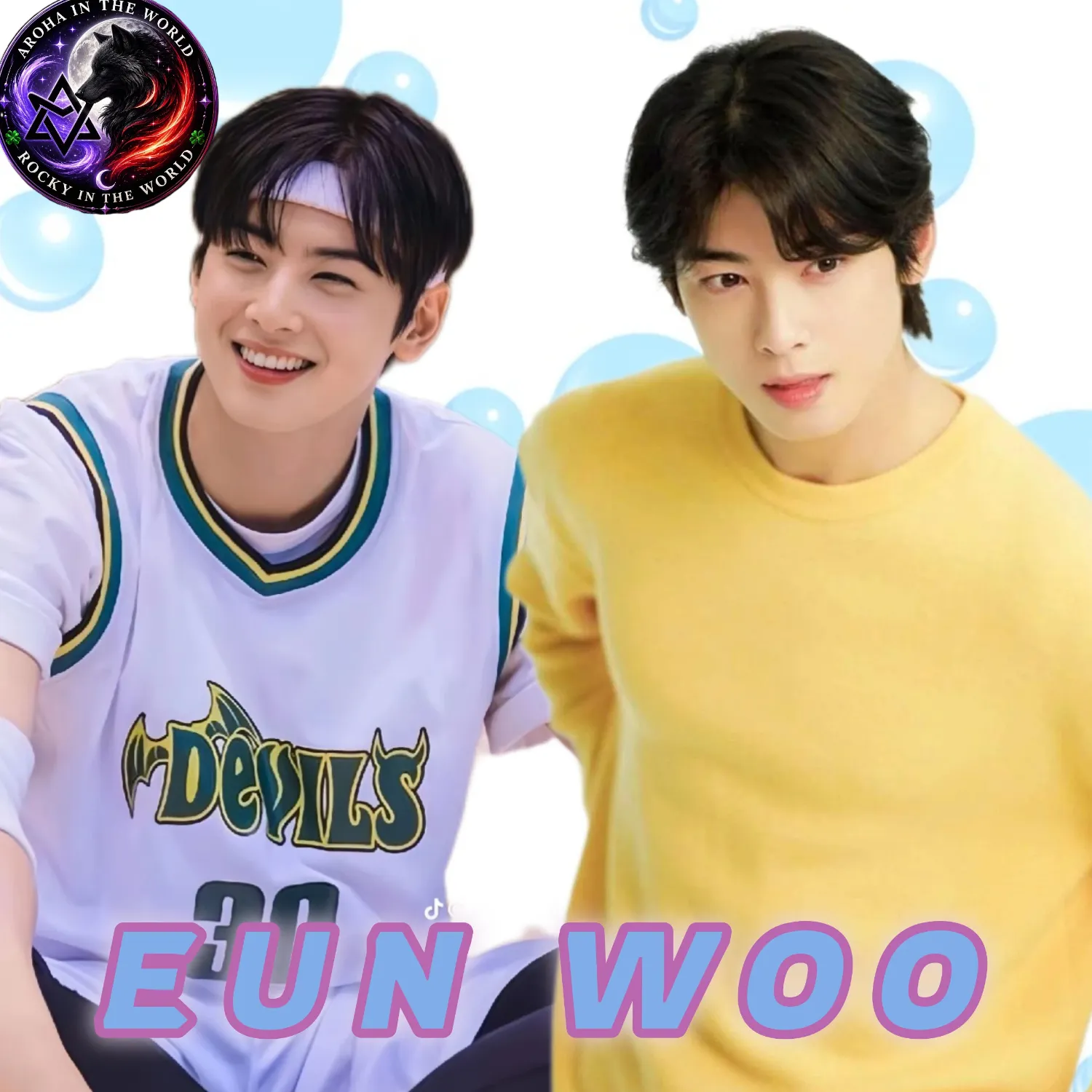 Recent activity shot of Cha Eunwoo