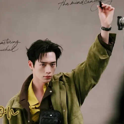 Behind-the-scenes cut of Seo Kangjun