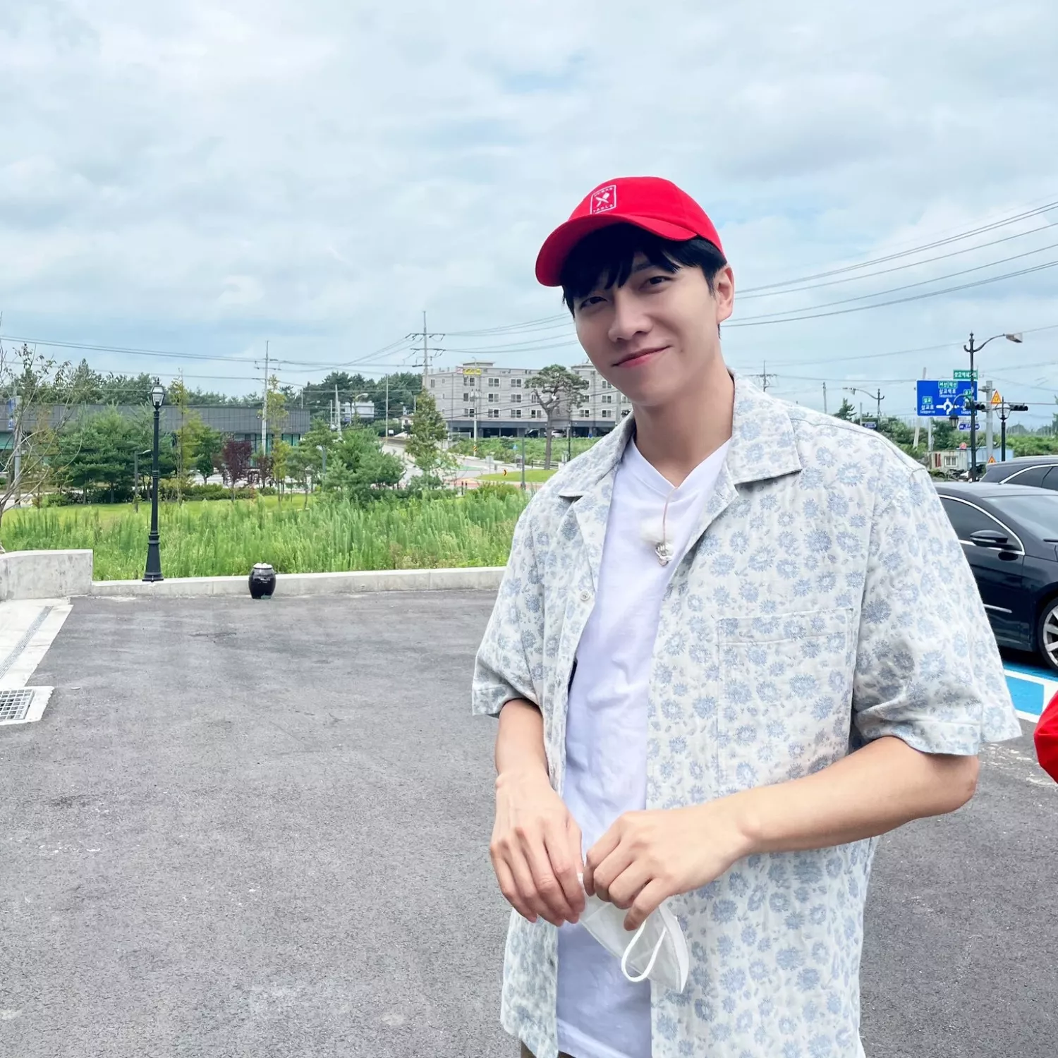 A moment captured by a fan of Lee Seunggi