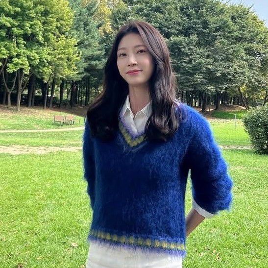 粉絲拍下的孔升妍瞬間