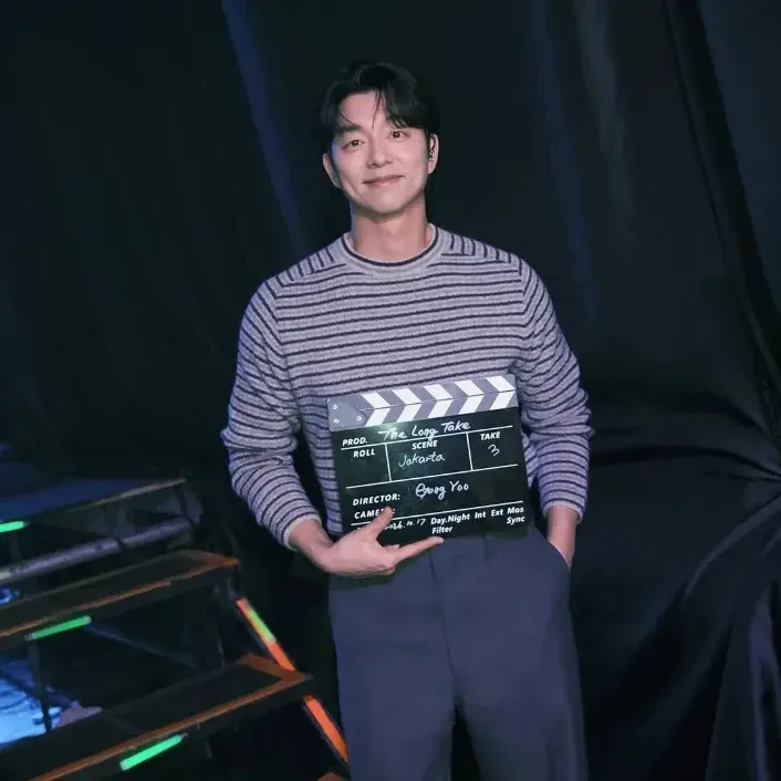 Behind-the-scenes cut of Gong Yoo
