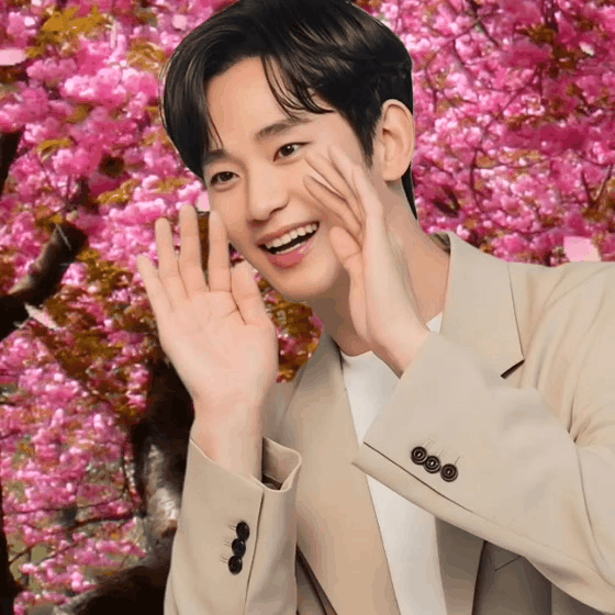 粉絲拍下的金秀賢瞬間