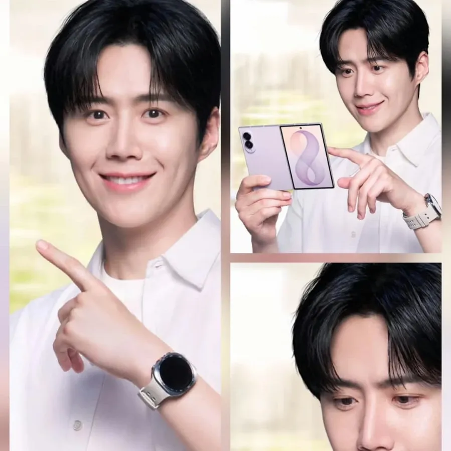 Behind-the-scenes cut of Kim Seonho