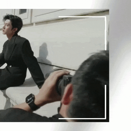 A moment captured by a fan of Chen Zhe Yuan