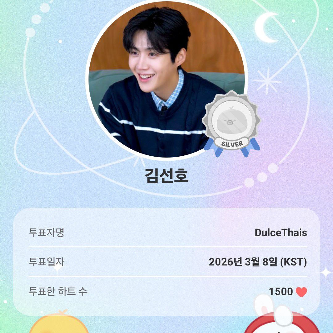 Latest photo of Kim Seonho