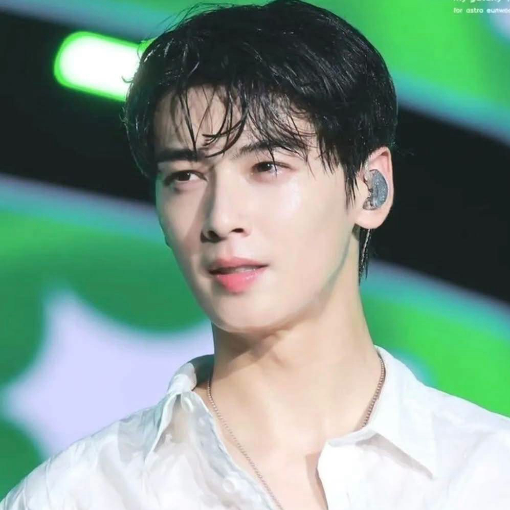 A moment captured by a fan of Cha Eunwoo