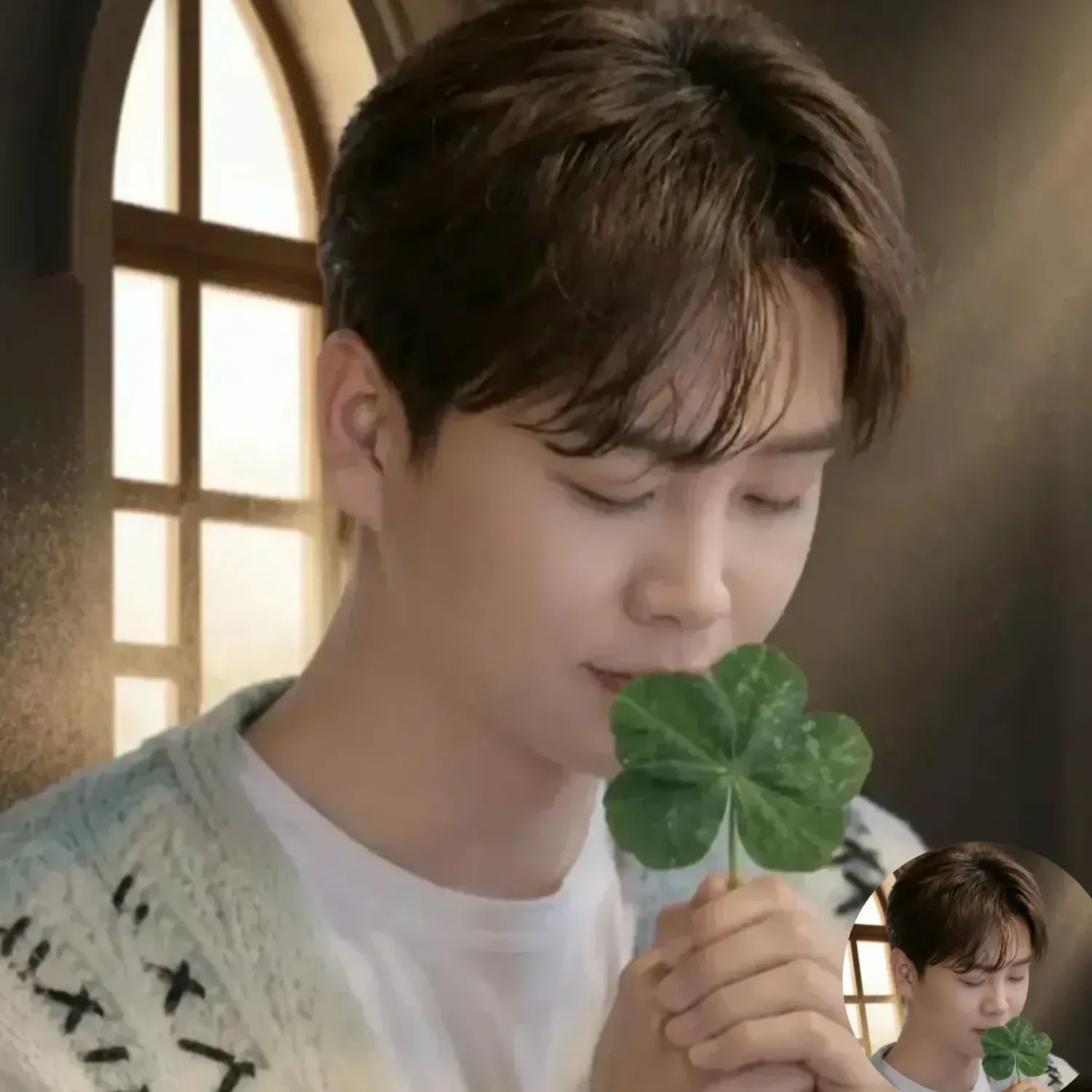 Recent activity shot of Song Minjun