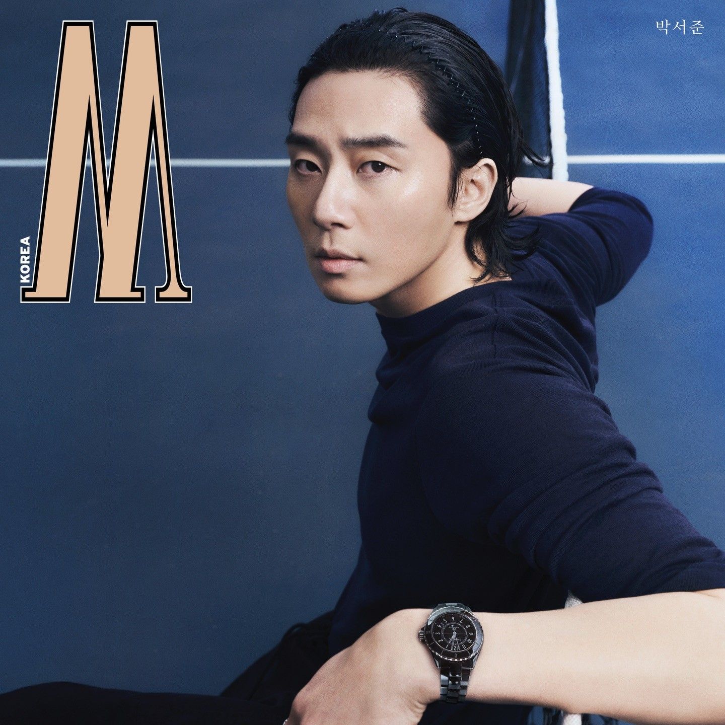 A moment captured by a fan of Park Seojoon