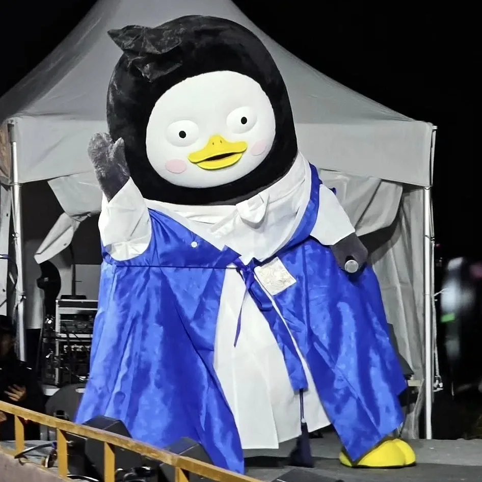 펭수의 비하인드 컷