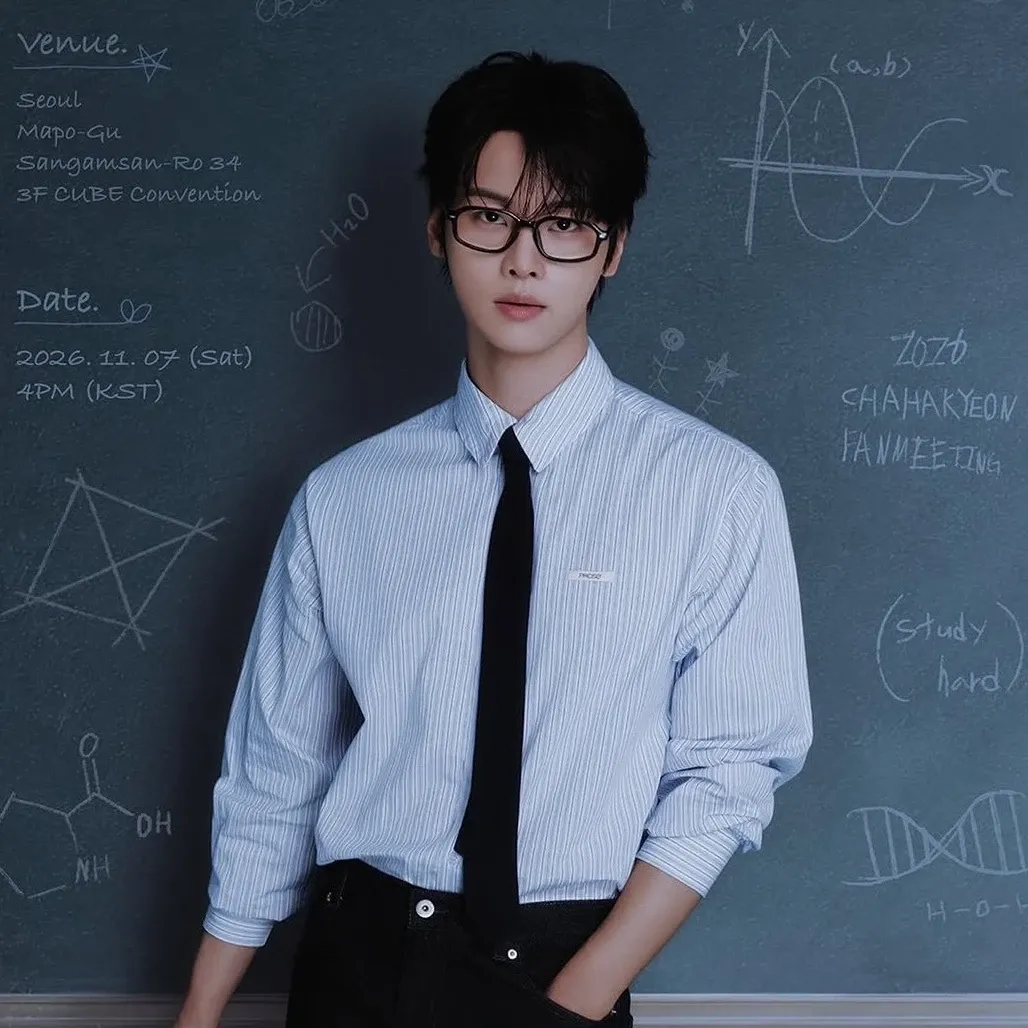 Behind-the-scenes cut of Cha Hakyeon (N)