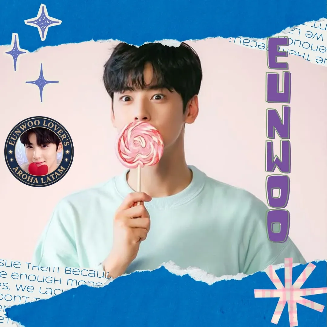 Behind-the-scenes cut of Cha Eunwoo