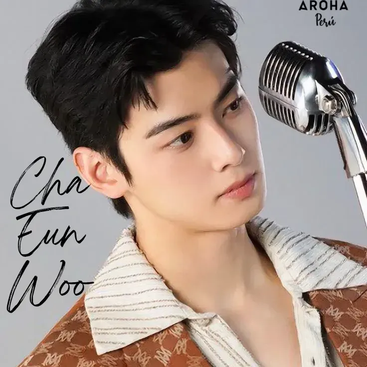 Behind-the-scenes cut of Cha Eunwoo