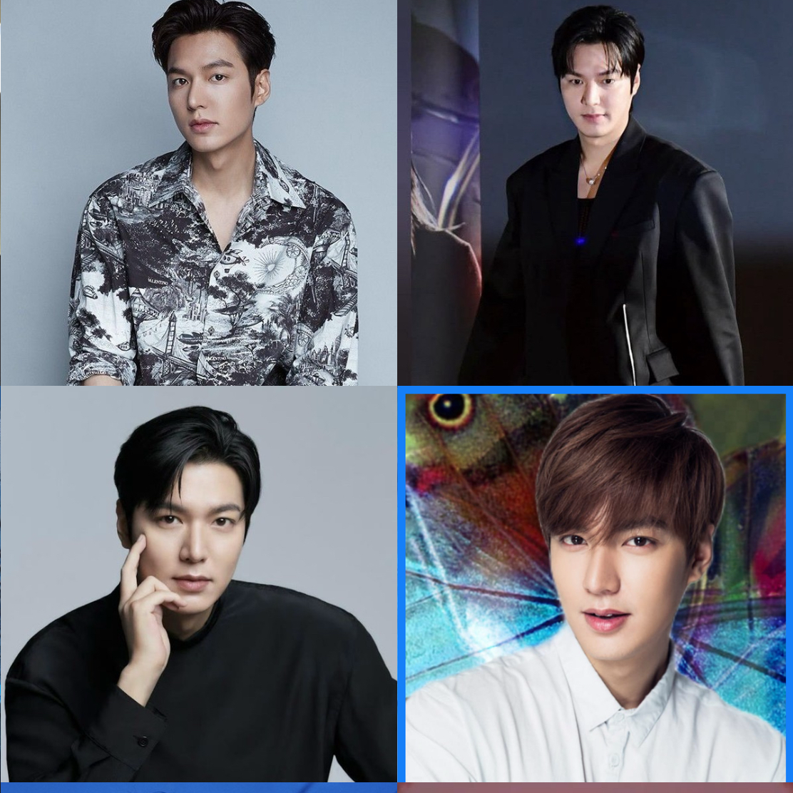 粉絲拍下的李敏鎬瞬間