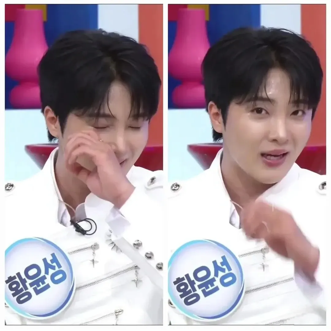A moment captured by a fan of Hwang Yunsung