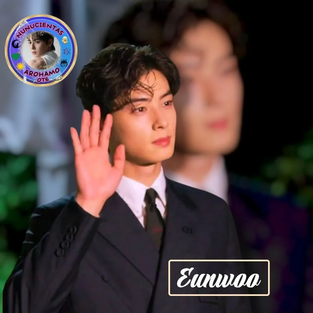 Behind-the-scenes cut of Cha Eunwoo