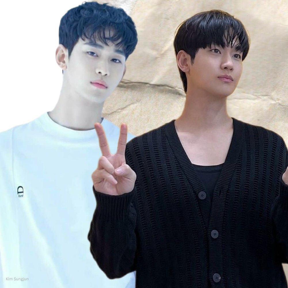 粉丝拍下的金秀贤瞬间