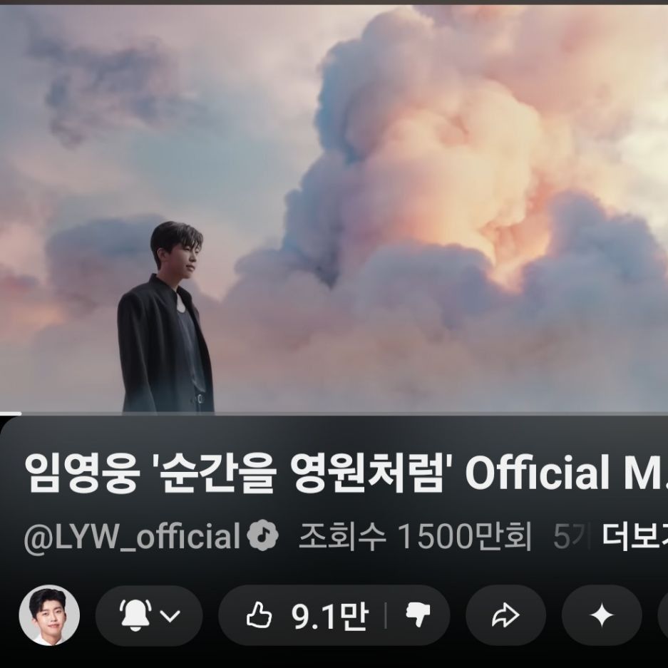 Behind-the-scenes cut of Lim Youngwoong