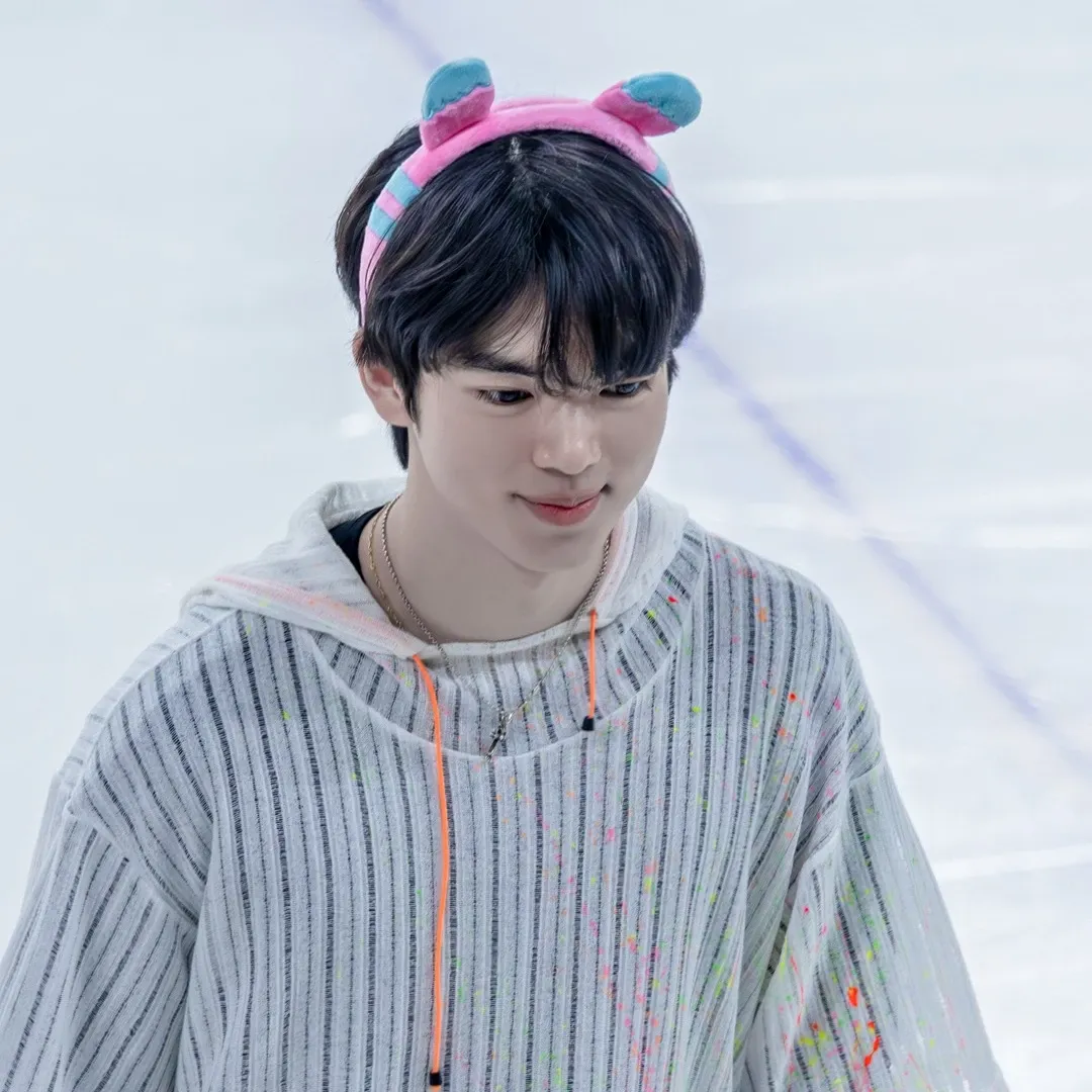 Behind-the-scenes cut of Cha Junhwan