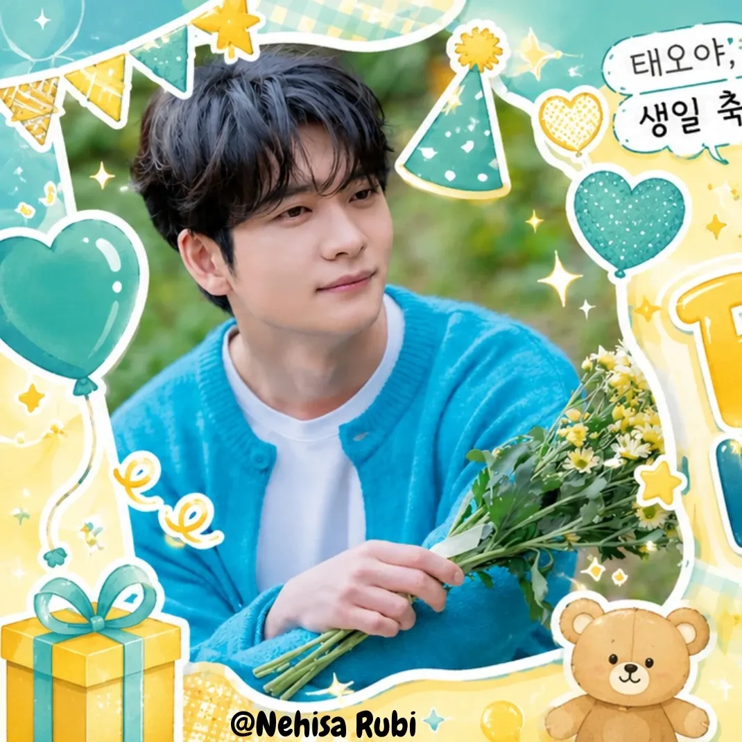 Behind-the-scenes cut of Kang Taeoh