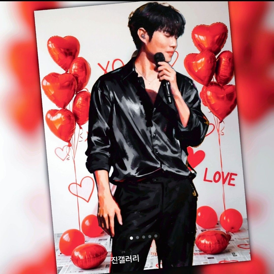 A moment captured by a fan of Son Taejin