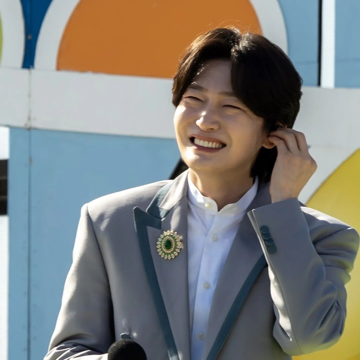 Behind-the-scenes cut of Kim Yongbin