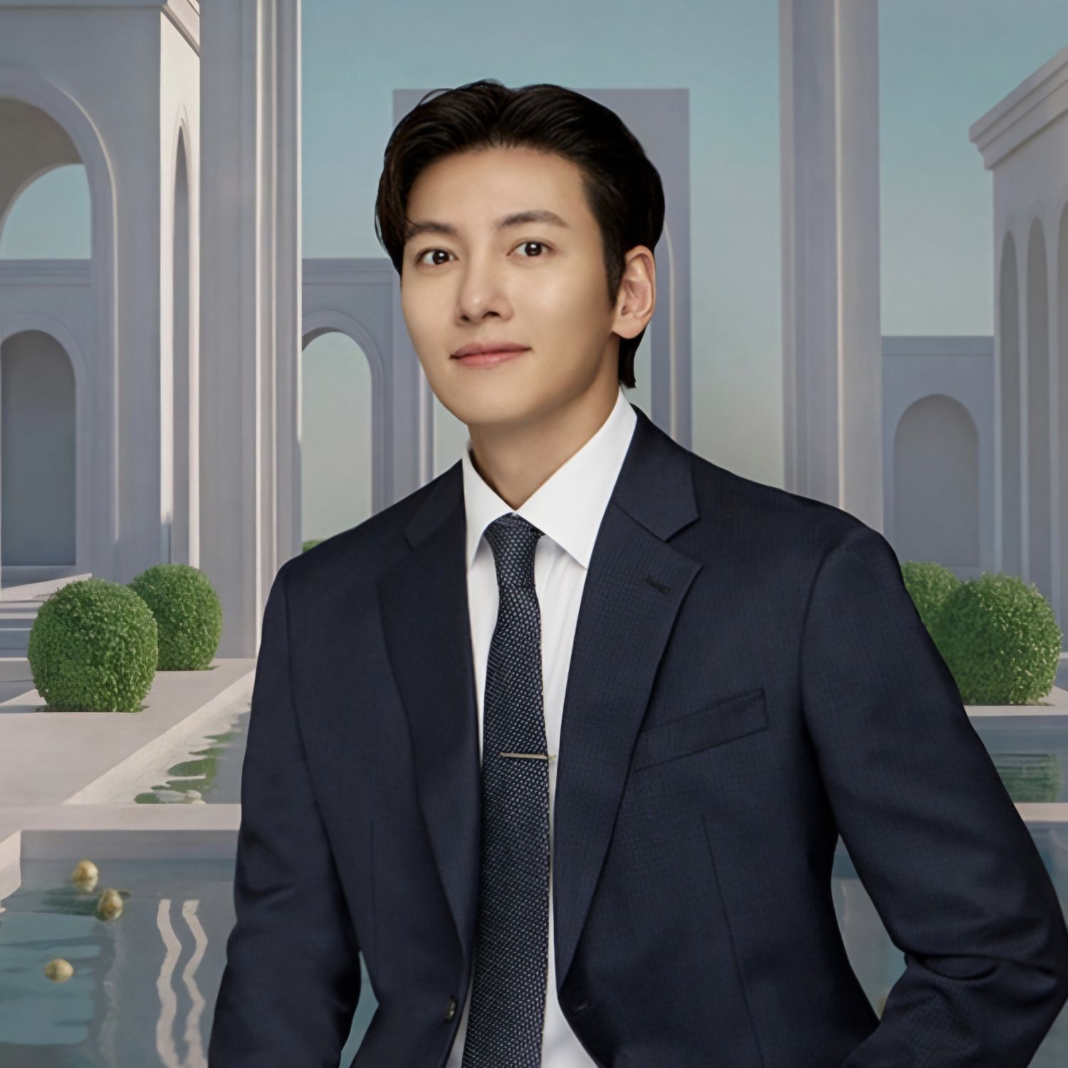 粉丝拍下的池昌旭瞬间