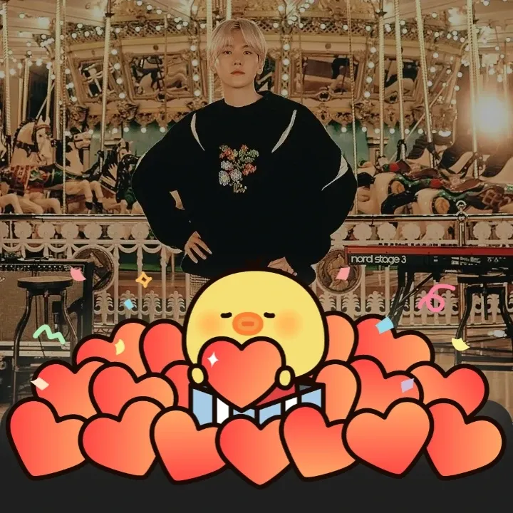 Recent activity shot of Baekhyun