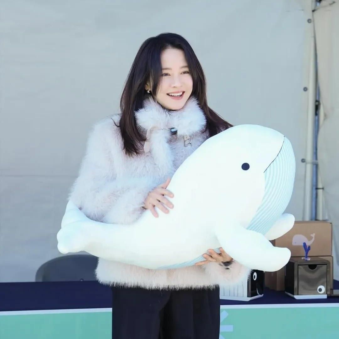 粉丝拍下的宋智孝瞬间