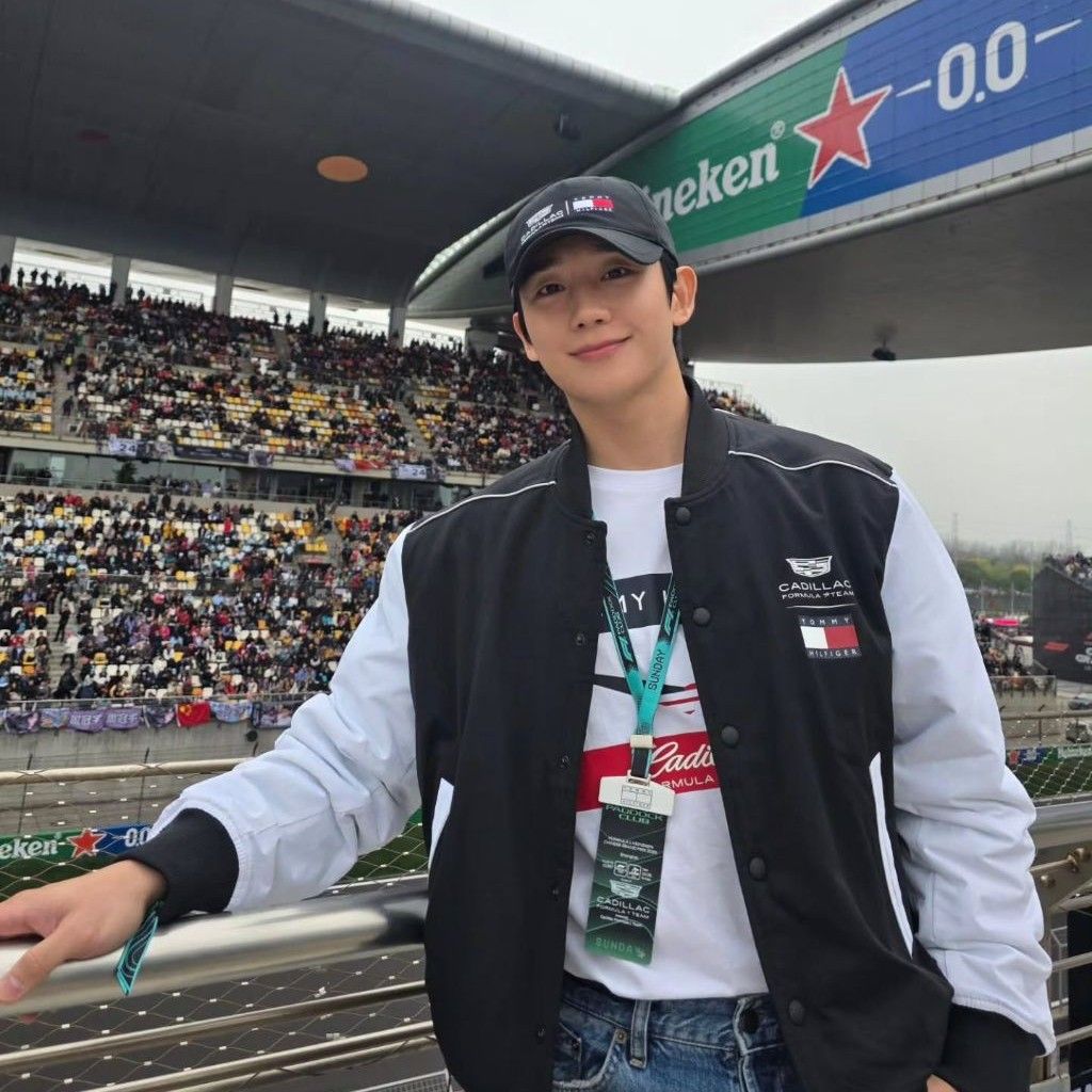 粉絲拍下的丁海寅瞬間