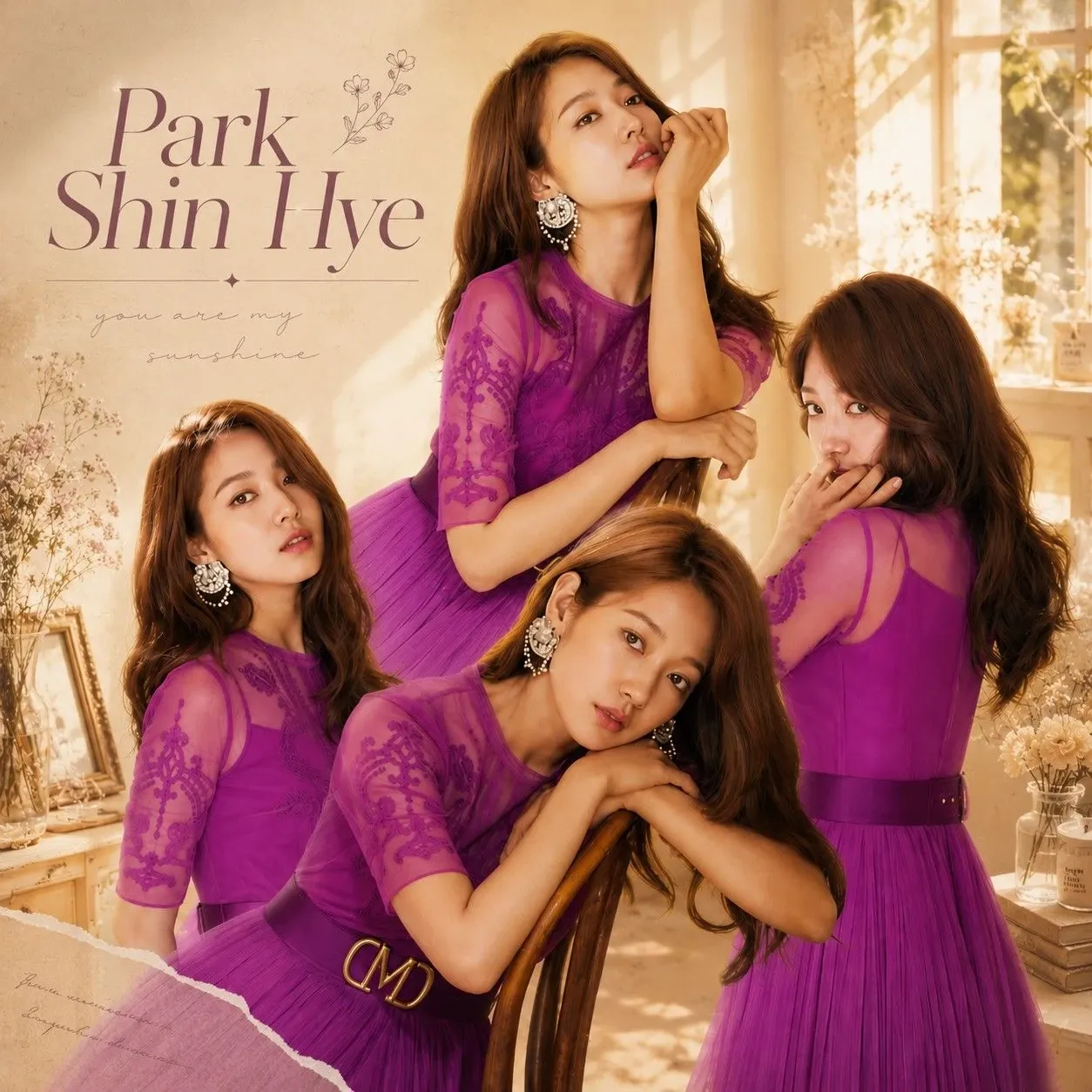 Behind-the-scenes cut of Park Shinhye