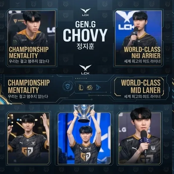 Recent activity shot of Chovy