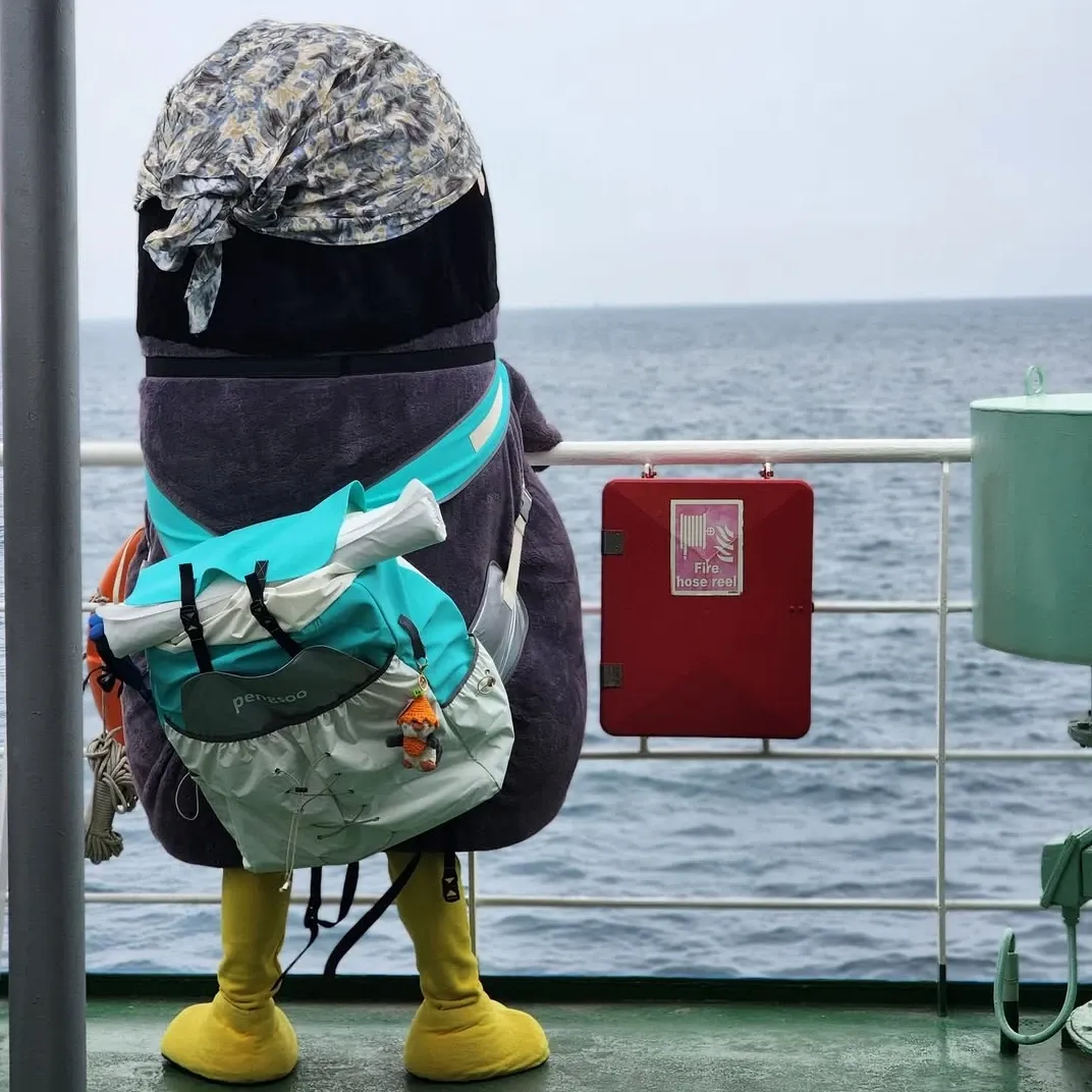ファンが撮影したペンスの瞬間