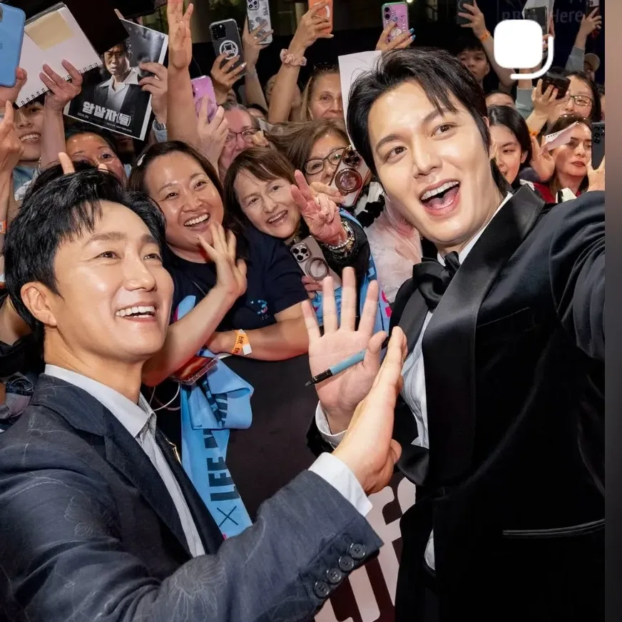 Behind-the-scenes cut of Lee Minho